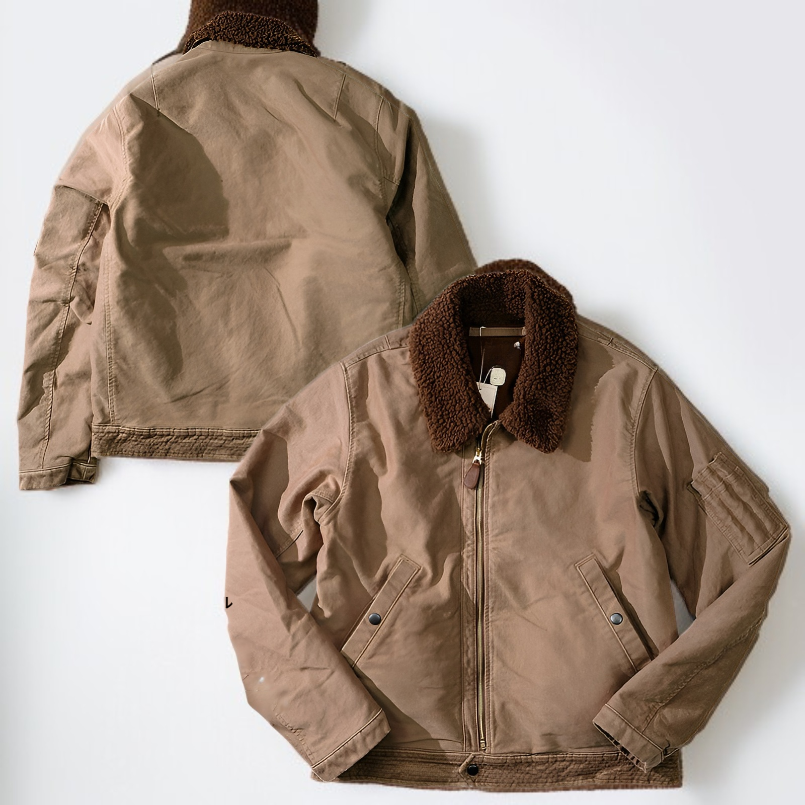 シェルパハイパイルウールフライトジャケット