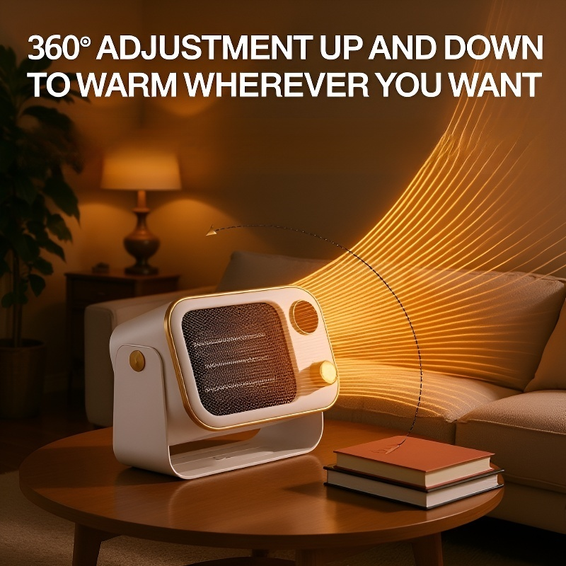 Low Noise Adjustable PTC Fever Heater for Cozy Warmth