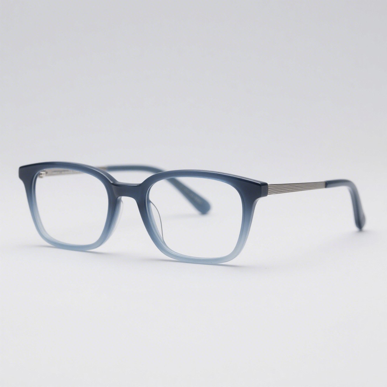 แว่นตากรอบไล่สีฟ้าแฟชั่น