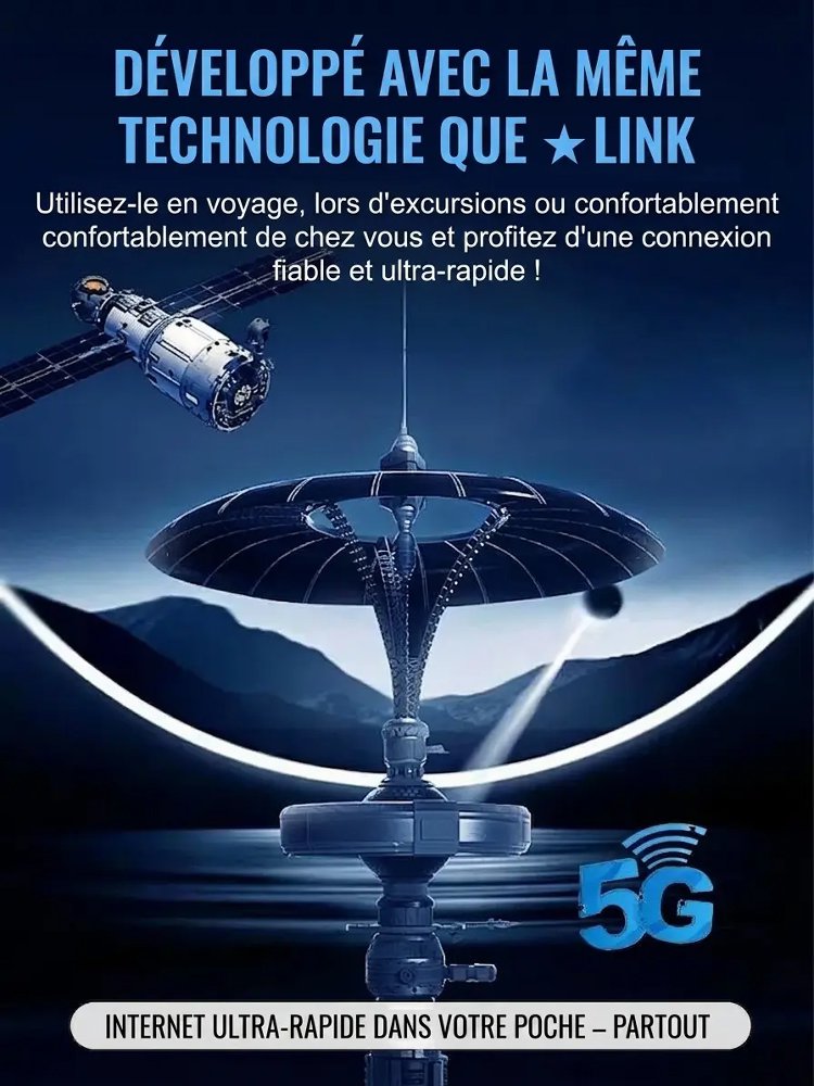 Mini Routeur Wi-Fi Sans Carte SIM Illimité | Pour Tous Vos Appareils | Révolutionnaire