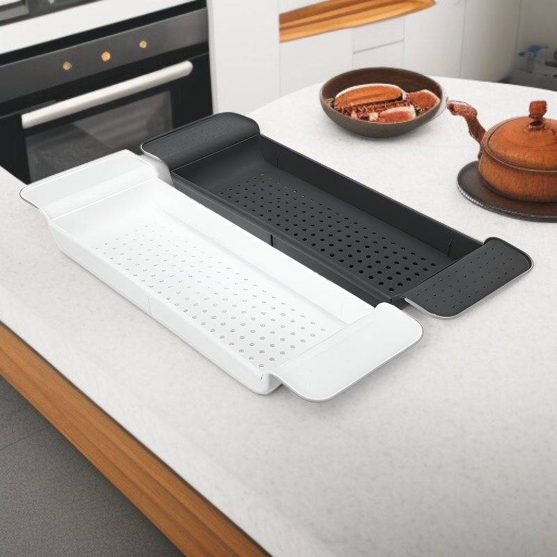 Rutschfestes Haushaltsregal über dem Spülbecken