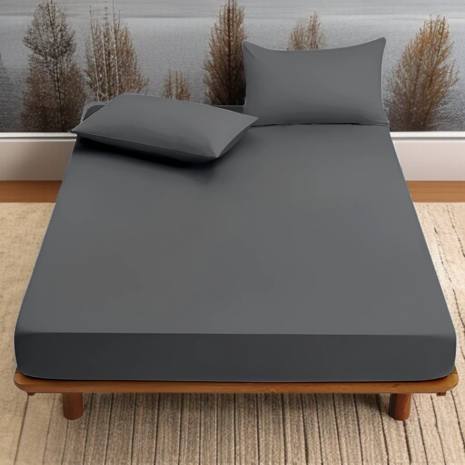 防水シーツ、通気性シーツ、無地シーツ、ホテルマットレスカバー