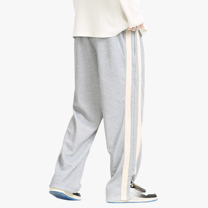 男性春秋カジュアルパンツゆるい長ズボンストレートカップル秋カジュアルパンツ