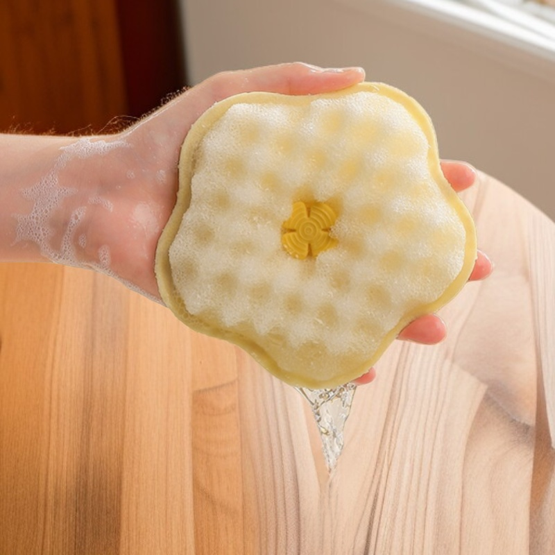 Esponja de limpieza para platos, elimina la grasa y la suciedad, no deja residuos de aceite