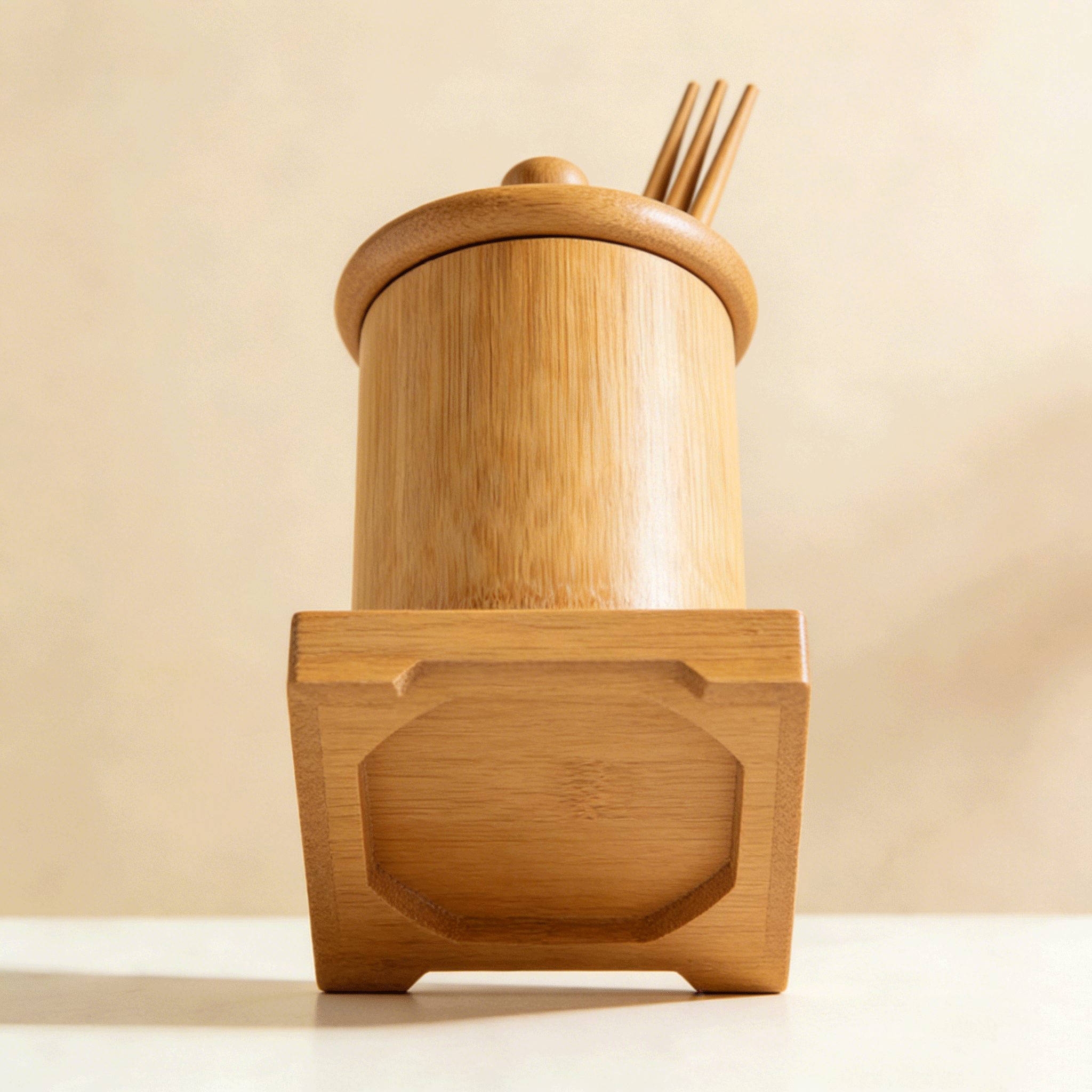 現代廚房筷子筒收納效果圖