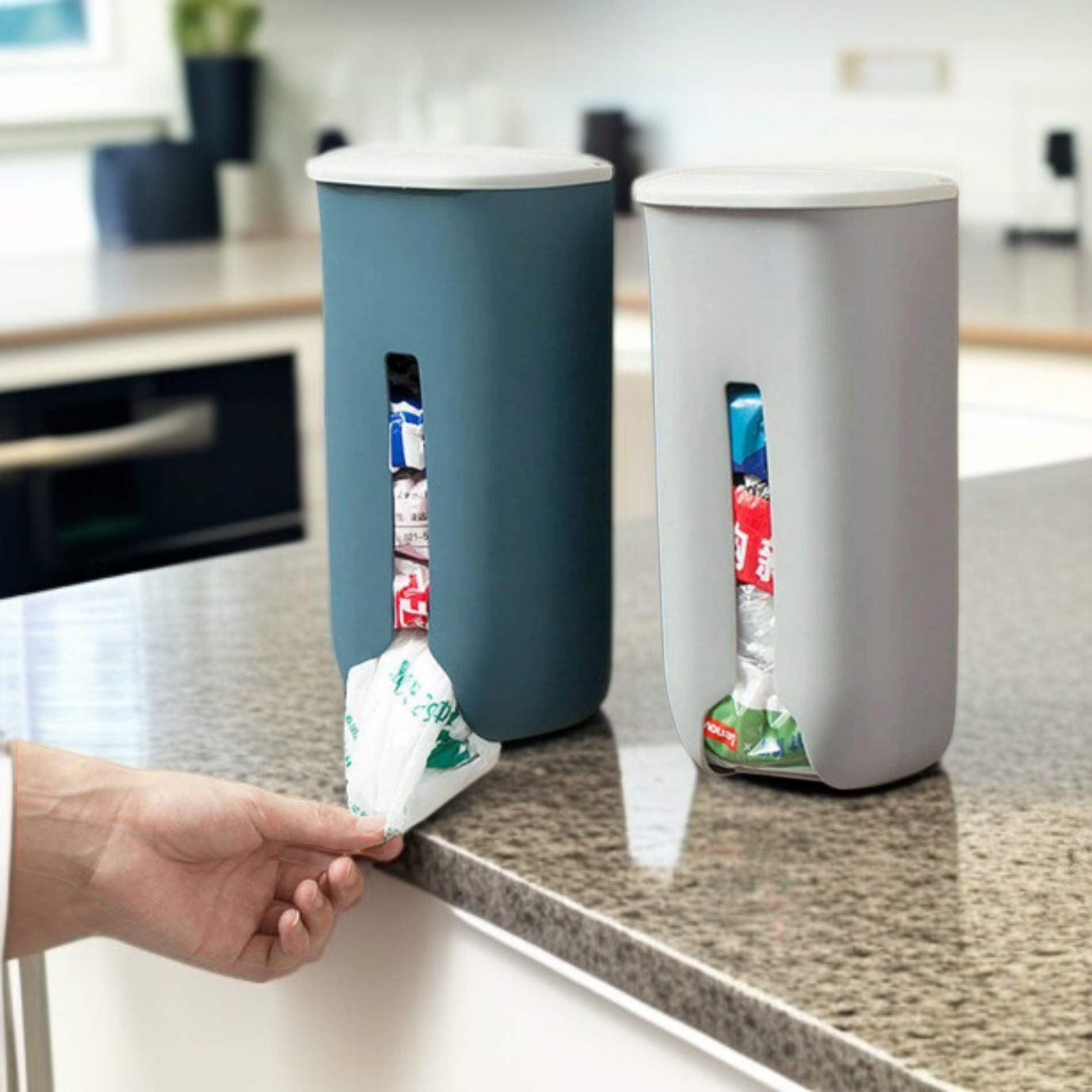 حاوية تخزين بلاستيكية T3008 لحفظ وإدارة مخلفات المطبخ