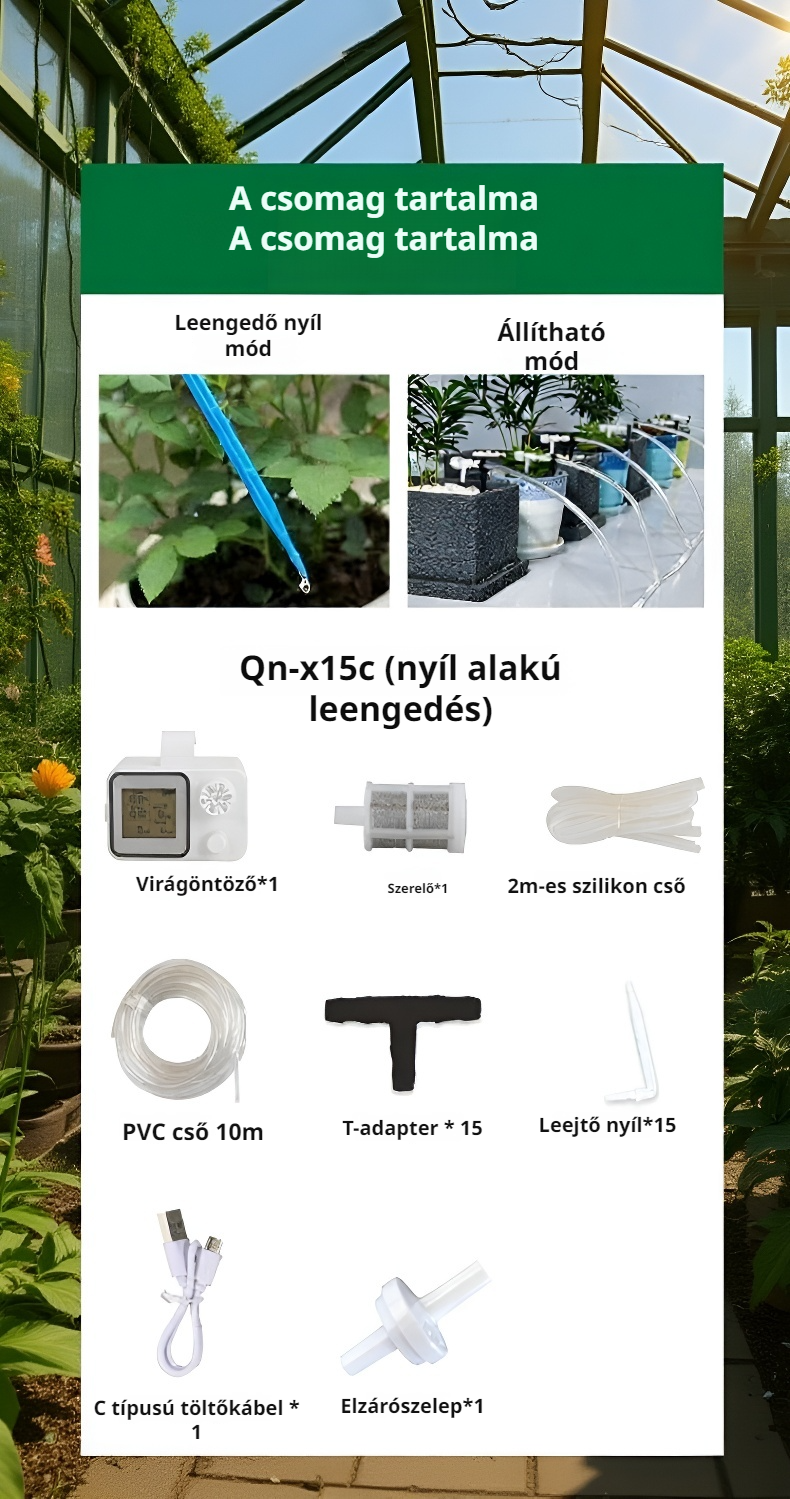 Öntözőrendszer telepítése otthoni használatra