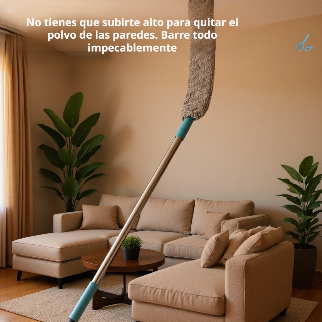 Cepillo extensible para alcanzar lugares difíciles