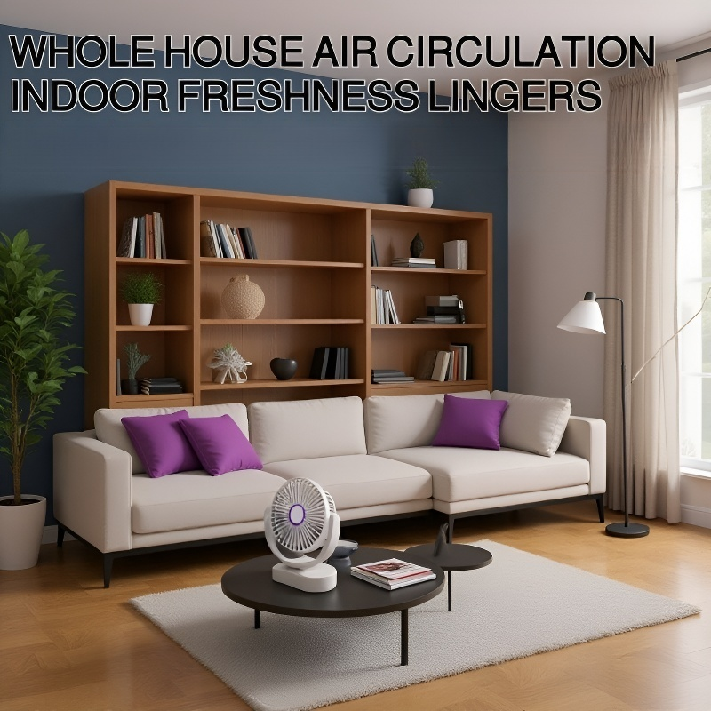 Desktop Portable High-Power Electric Fan