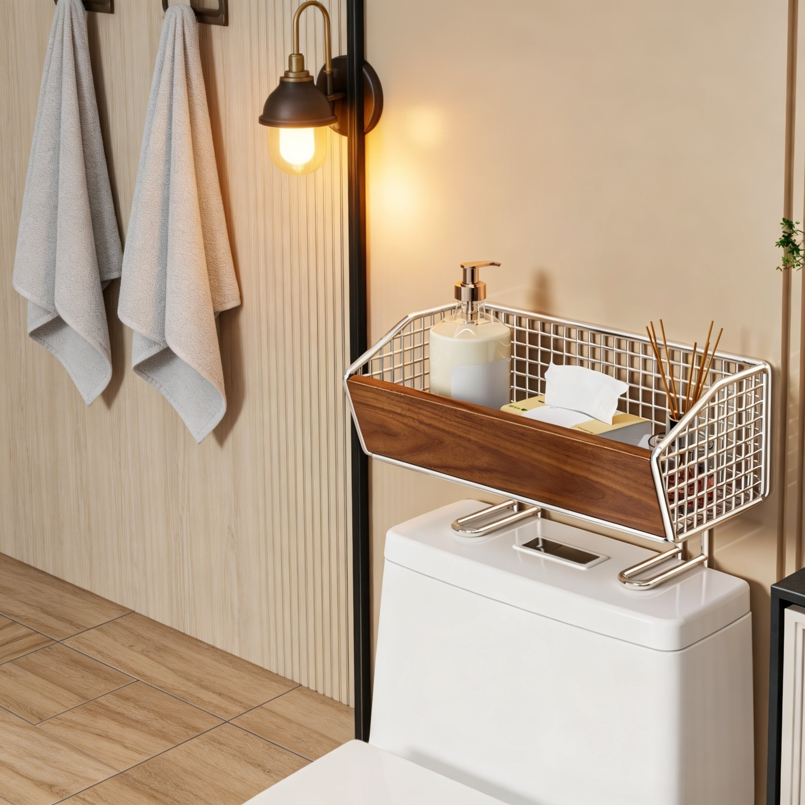 免打孔馬桶置物架