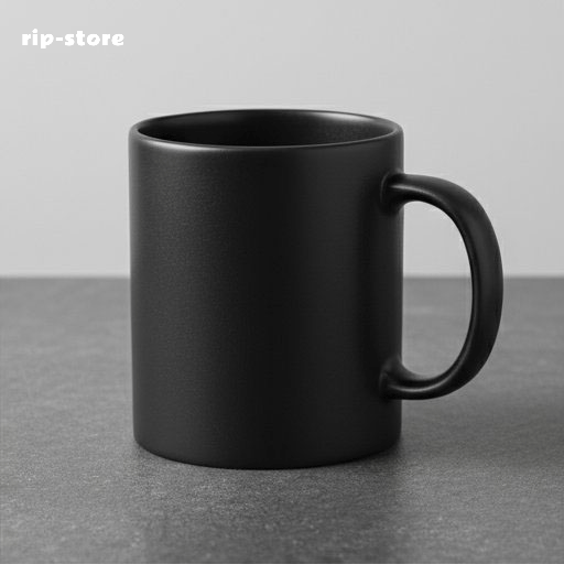 Japanese stoneware coffee cup retro kiln mug home use (2 pieces)