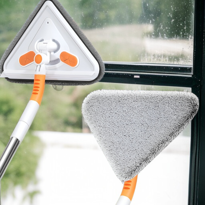 플렉시블 밀대 벽 먼지 제거 다용도 밀대 삼각 밀대 욕실 지붕 청소 밀대 썬플라워 밀대 주방 유리 닦기 삼각 밀대
