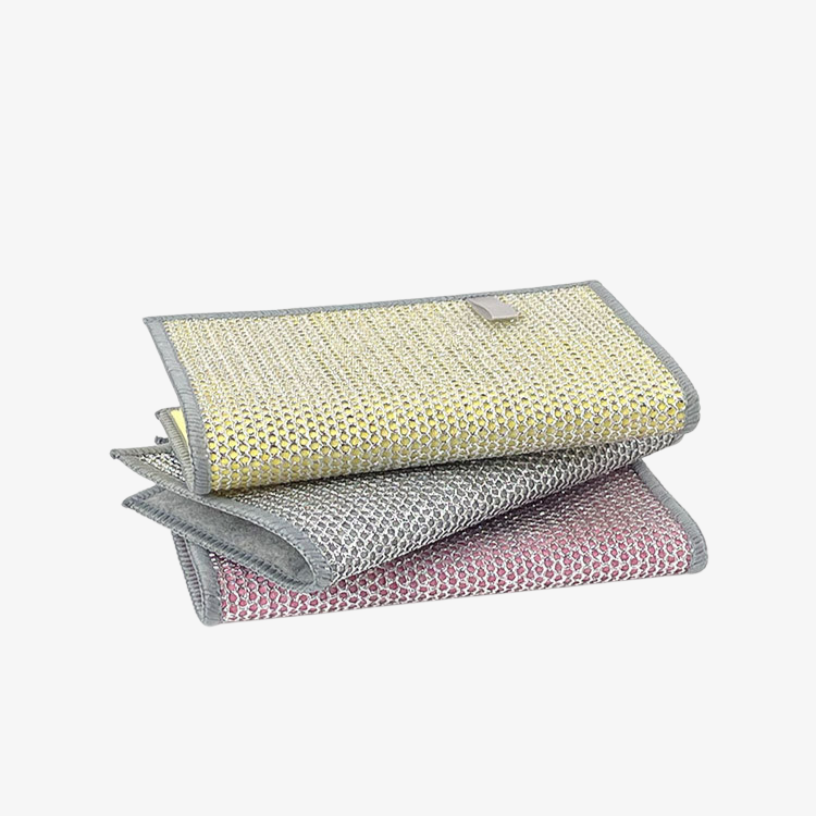 Powerful Stain Removal Double Sided Steel Wire Coconut Wipes