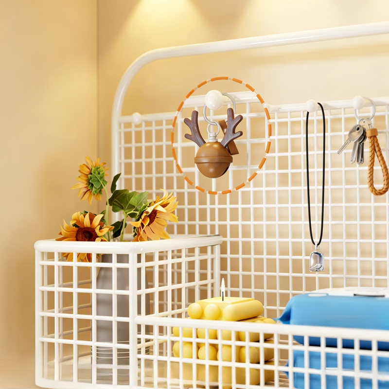 部屋リフォーム多機能収納ラック 玄関デスクトップ飾り