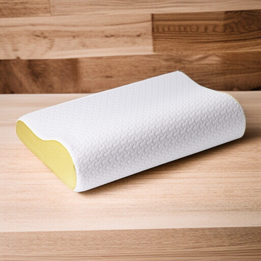 横向き寝用低反発枕 メモリーフォーム枕 頸椎保護 ネックピロー 寝心地抜群 低反発ネックピロー