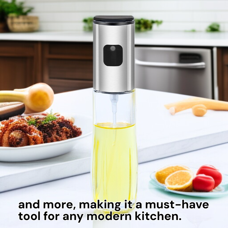 Glass Oil Sprayer for Air Fryer and Barbecue