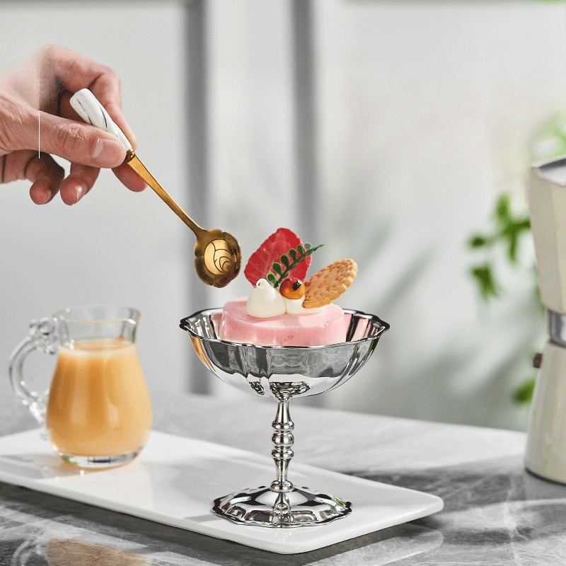 Stainless Steel Ice Cream Cup 