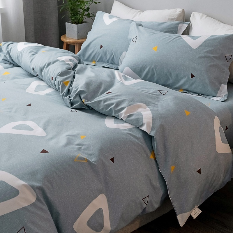 Juego de sábanas, funda de edredón y cubrecolchón para otoño e invierno