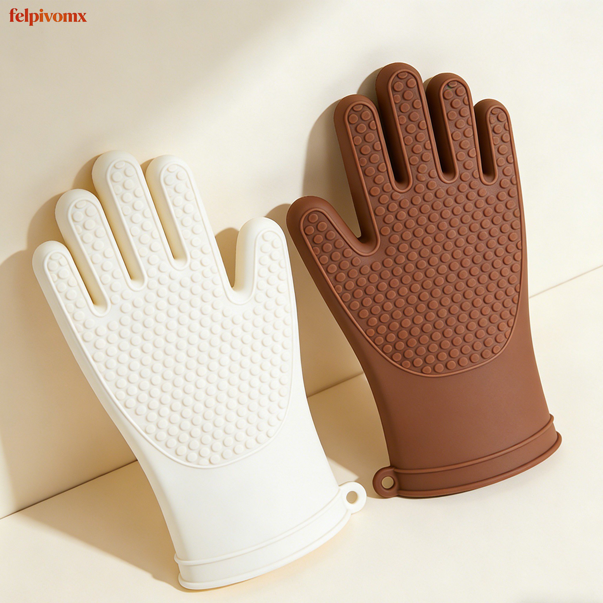 耐高溫防滑矽膠手套細節特寫