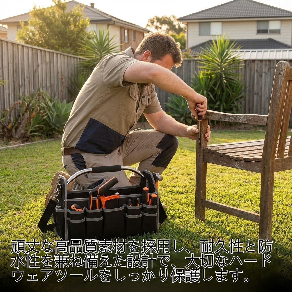手持ち式の多機能ハードウェアツール収納バッグ