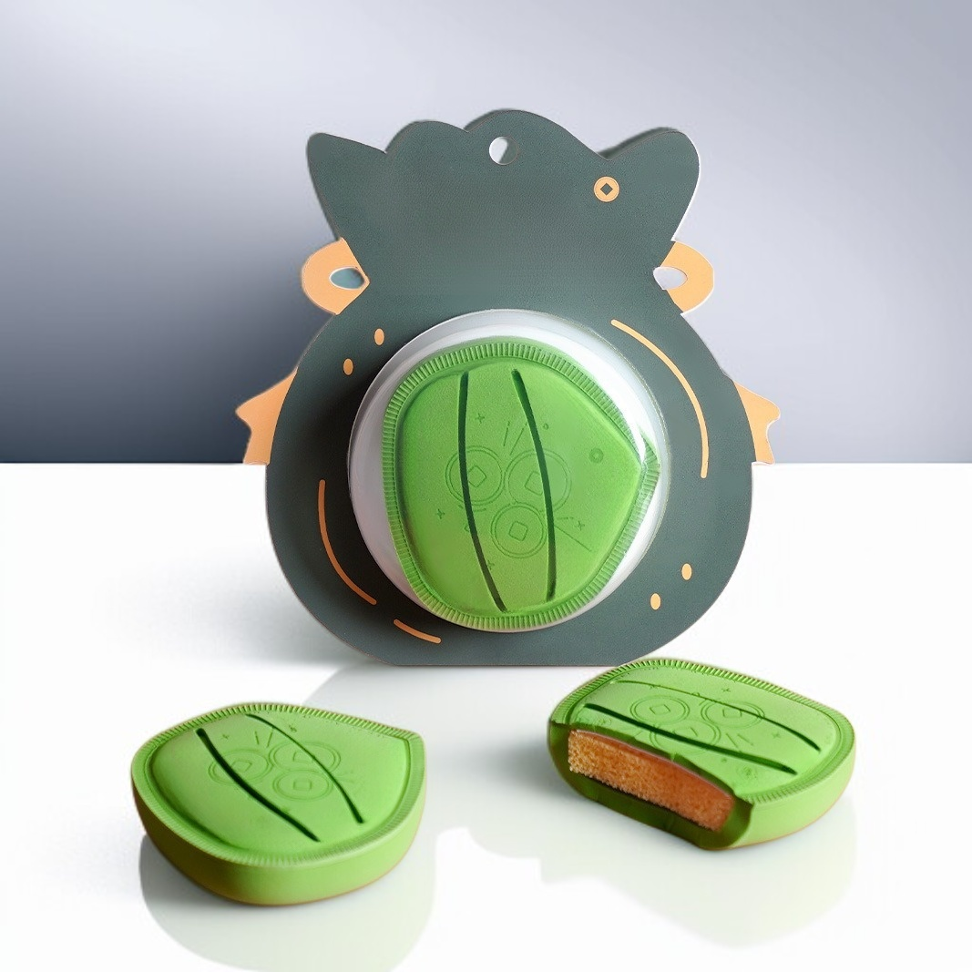 젖은 상태와 마른 상태 모두 사용 가능한 부드러운 파우더 퍼프