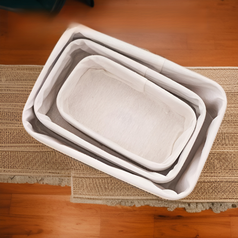 Bamboo Woven Storage Basket