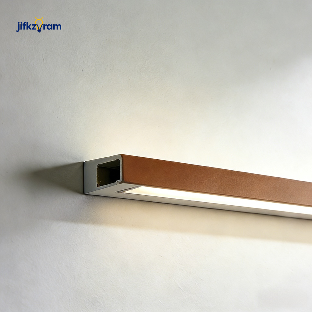 Vista cercana de la lámpara de techo principal