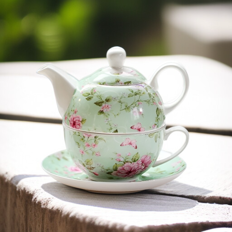 도자기 주전자 다기 세트