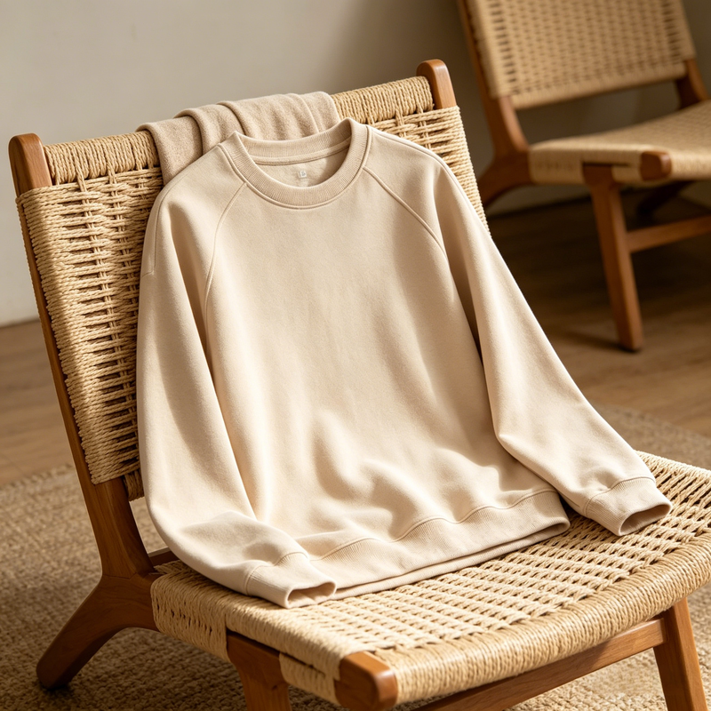 커플용 캐주얼 라운드 맨투맨