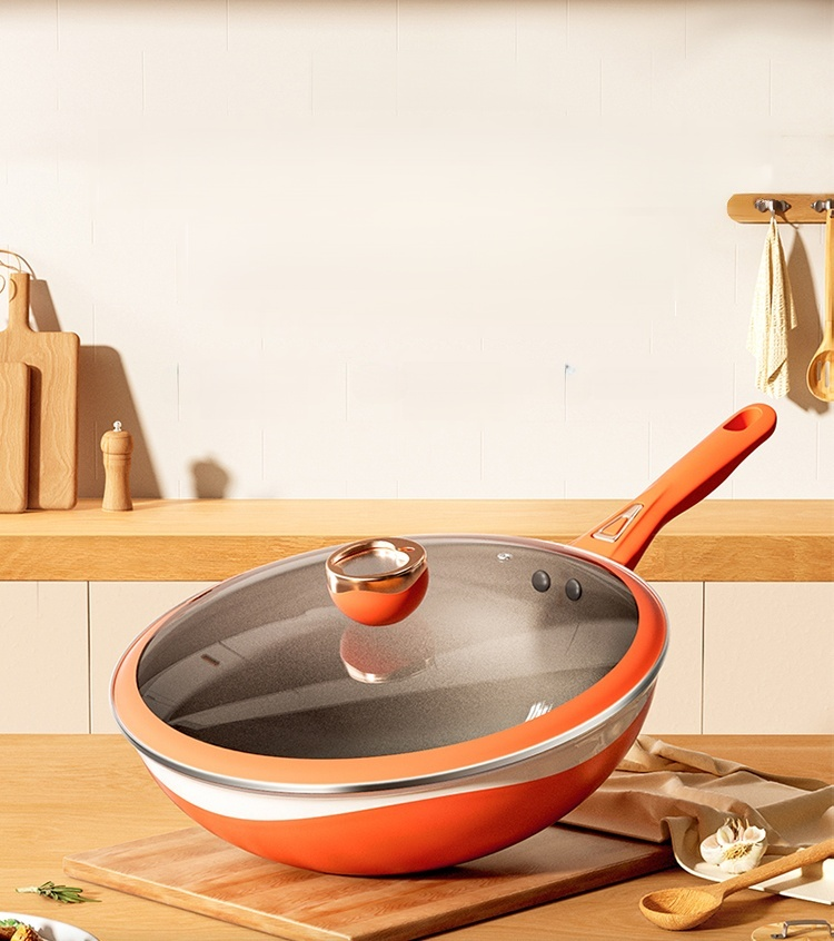 비주얼 투톤 볶음팬 전체 모습