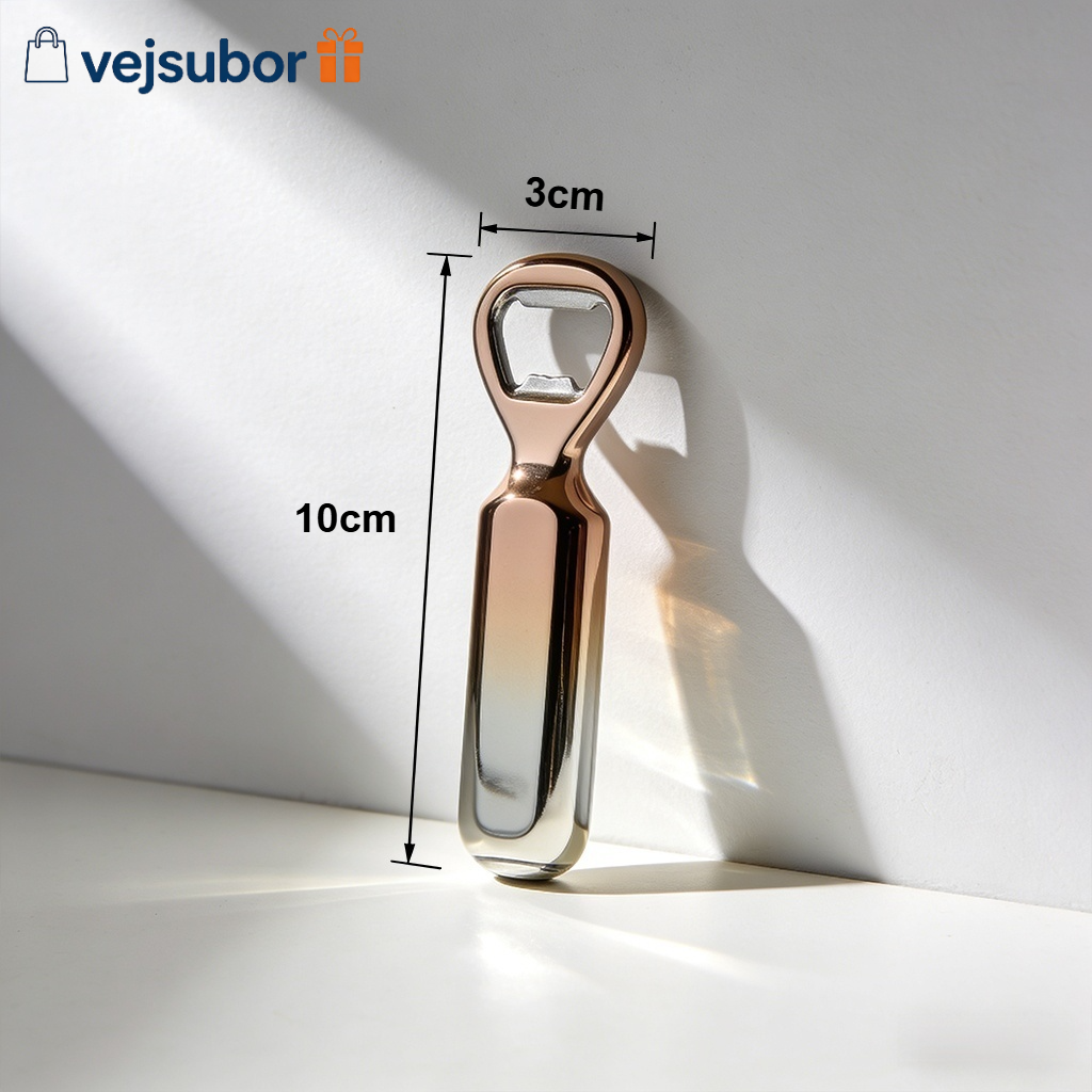 Compact beer bottle opener for kitchen