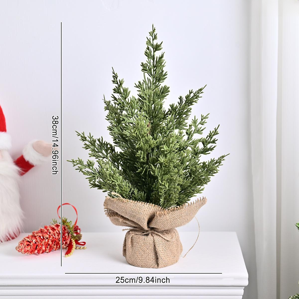 Mini-Weihnachtsbaum-Tischdekoration