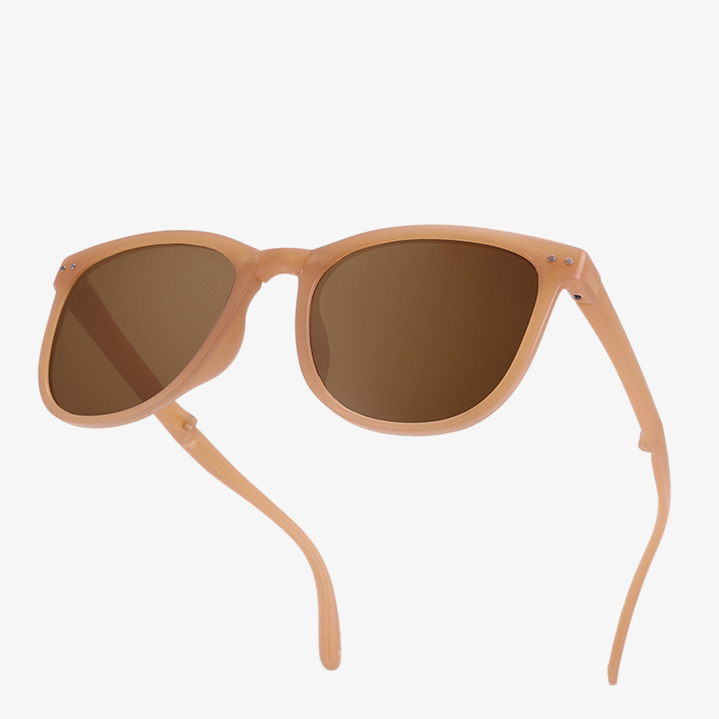 여성 휴대용 접이식 선글라스 패션 편광 선글라스 자외선 차단 편광 접이식 선글라스