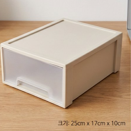 다용도 서랍 정리함의 칸막이 디자인