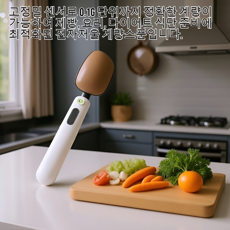고정밀 전자저울 계량스푼