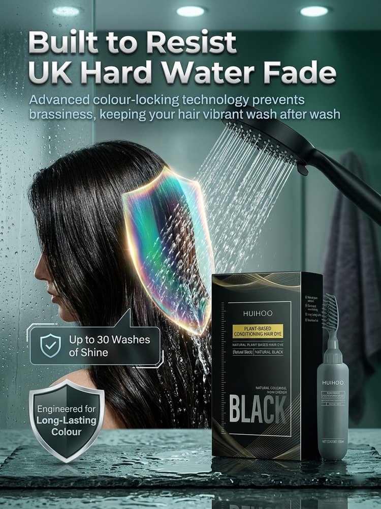 【Little Silver Comb Plant Fruit Dye】Hair Comb and Hair Dye