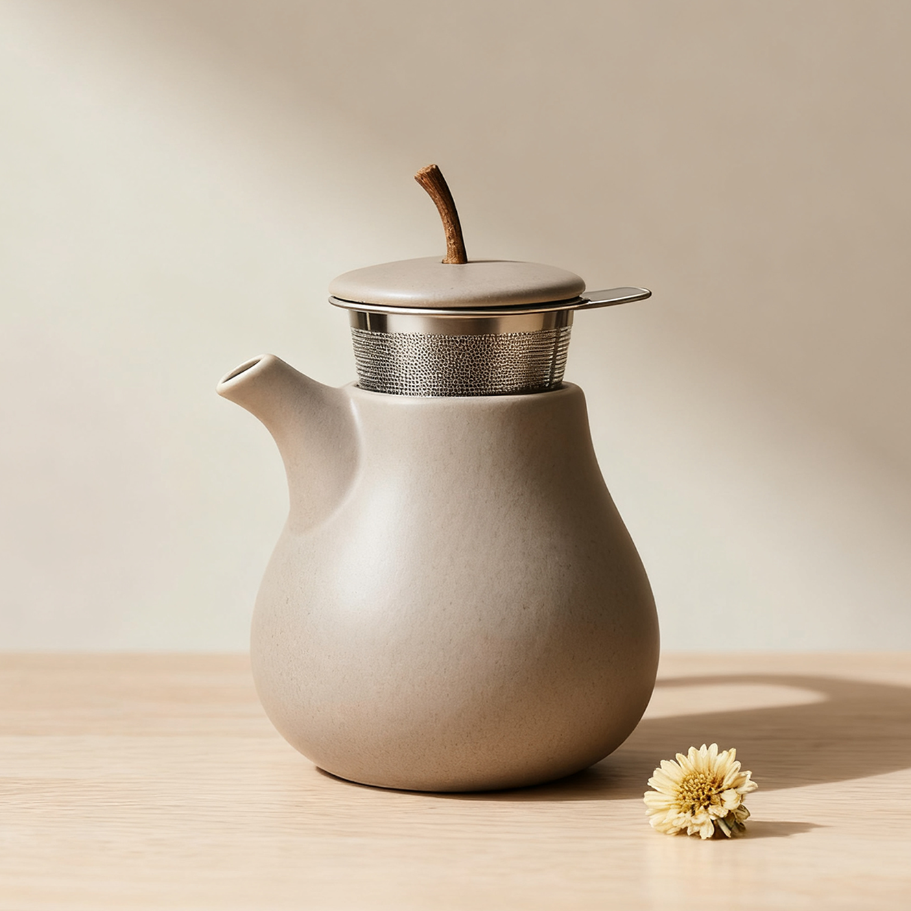 엘레강스 세라믹 티팟