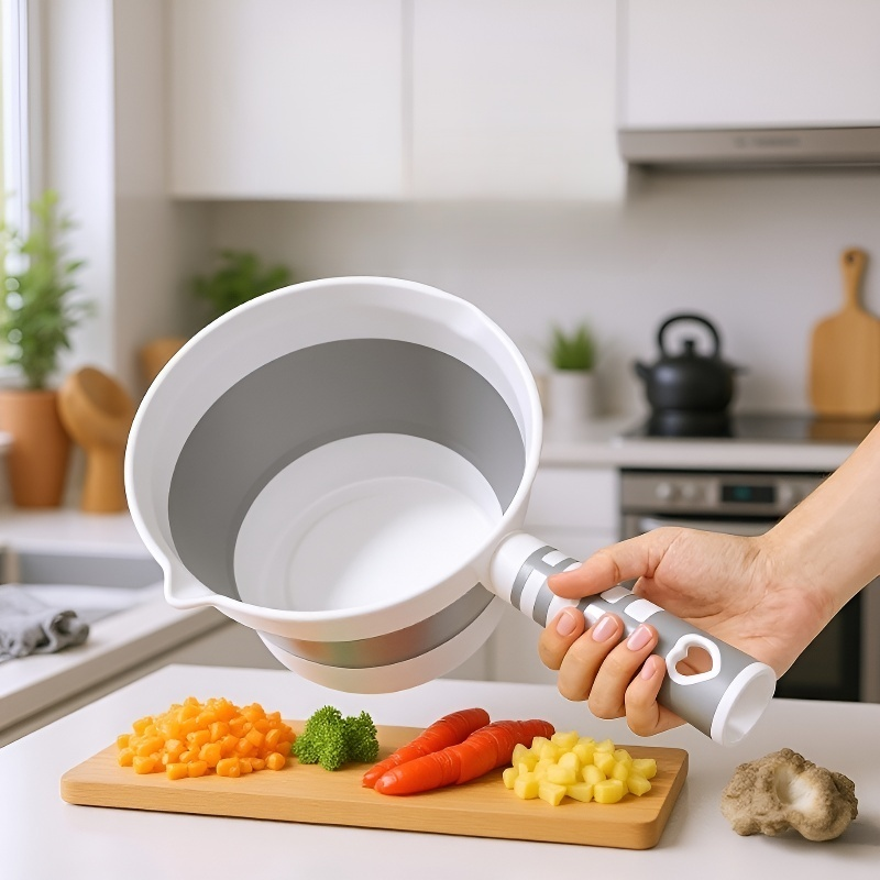 주방 접이식 다용도 바가지 전체 모습