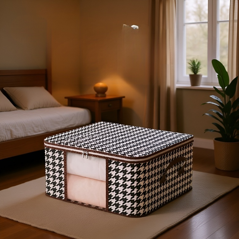 가정용 초대형 의류 정리 가방 면 이불 가방 수납함 방습 방진 수납 가방 전용 수납 이사 초대형 수납함