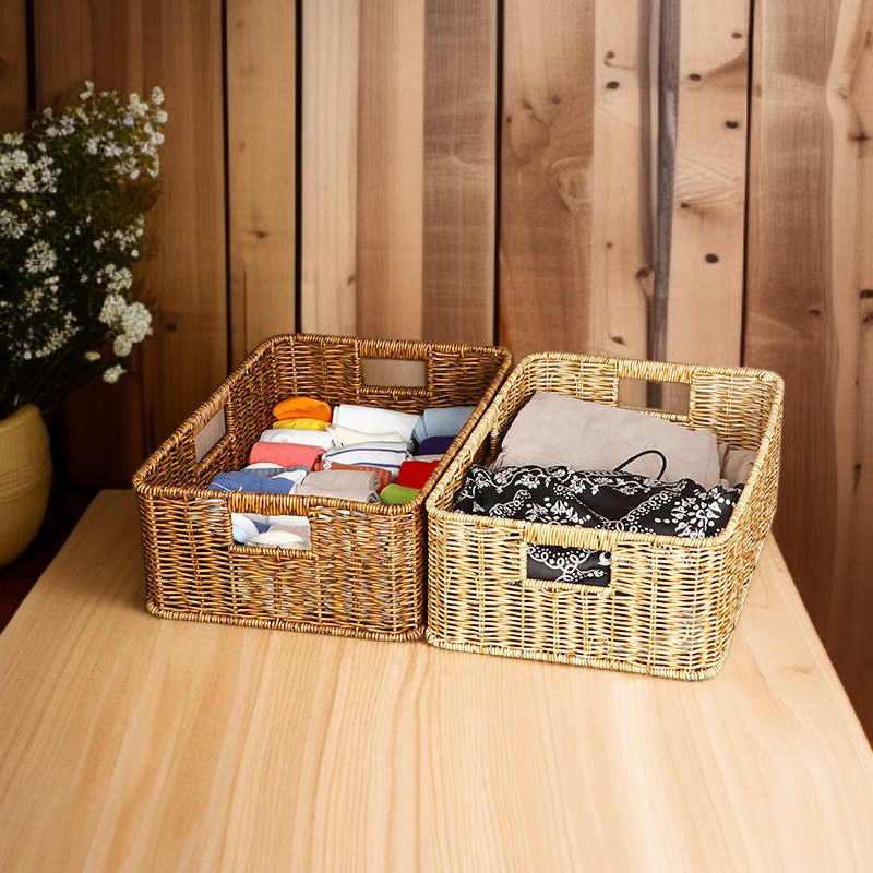 짠 수납 바구니