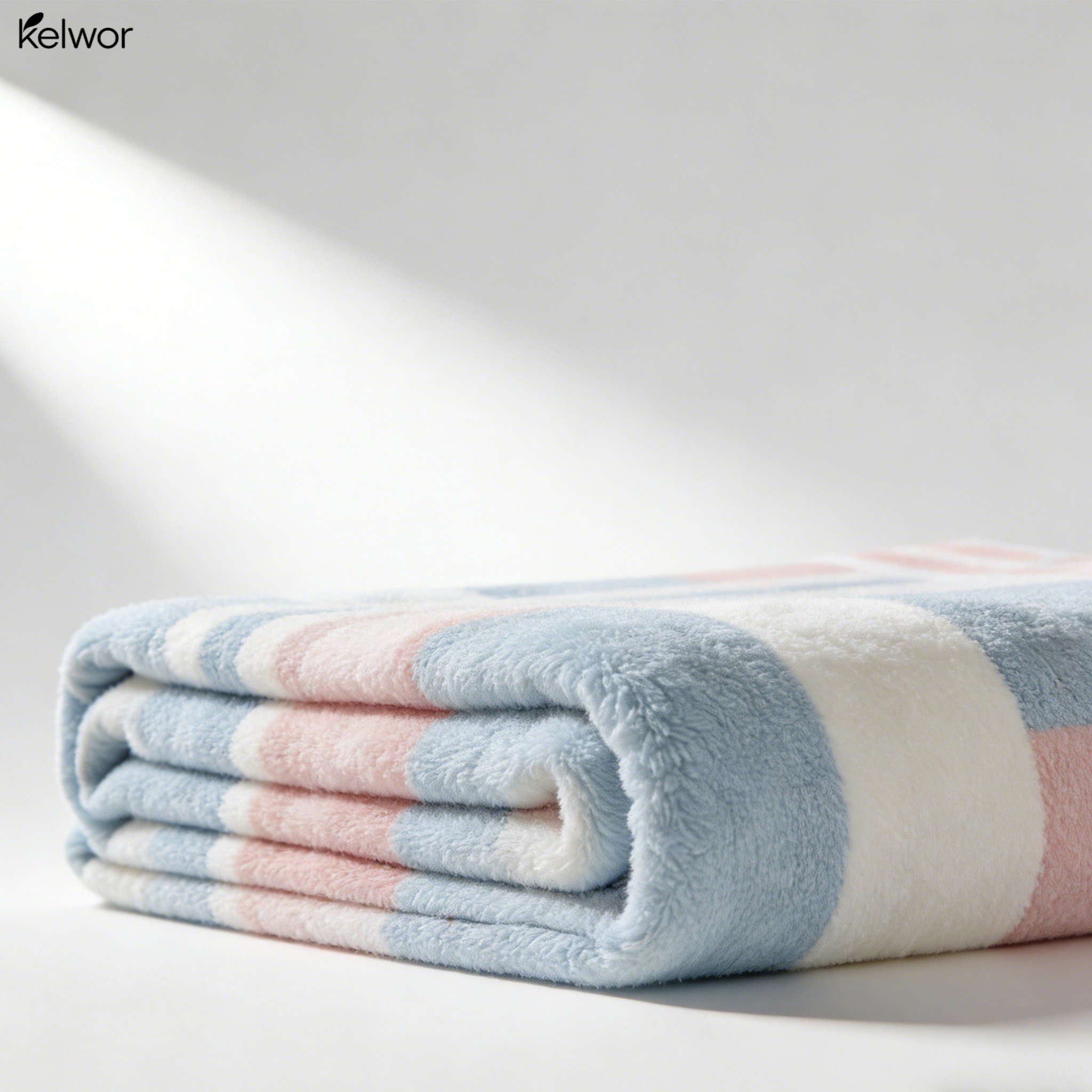 3 ręczniki kąpielowe z czystej bawełny, szybkoschnące