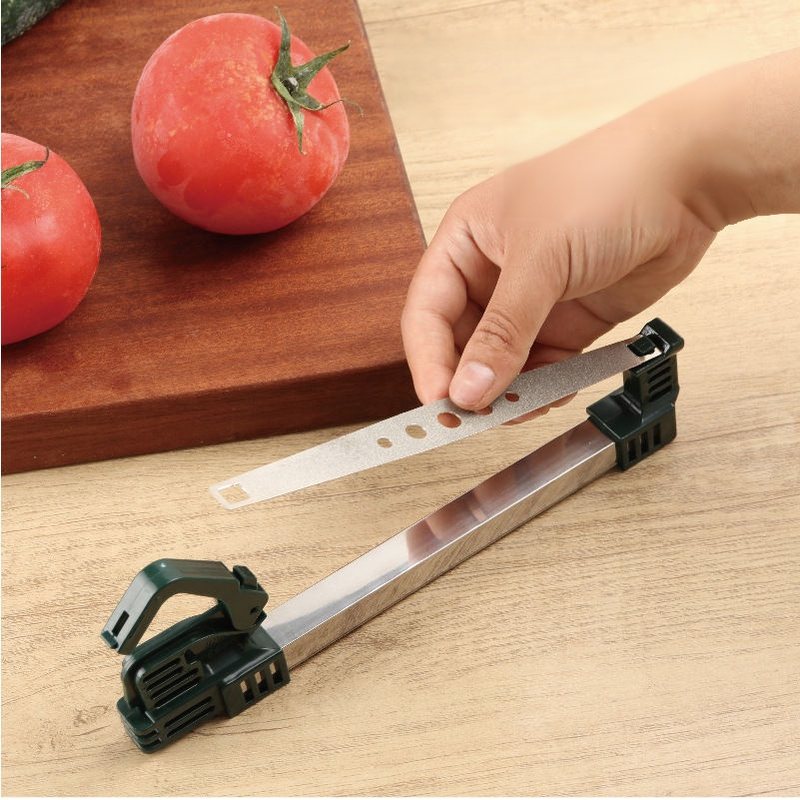 家庭用浮遊型研ぎ器 ハサミ・包丁兼用 ダイヤモンド砥石 簡単研ぎ