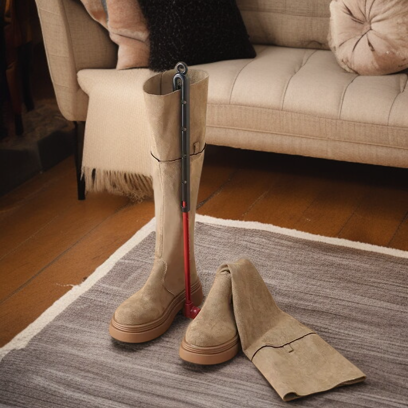 دعم مطاطي مقاوم للتجاعيد والتشوهات للأحذية الطويلة والقصيرة