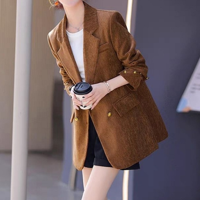 女士奢華加厚西裝外套