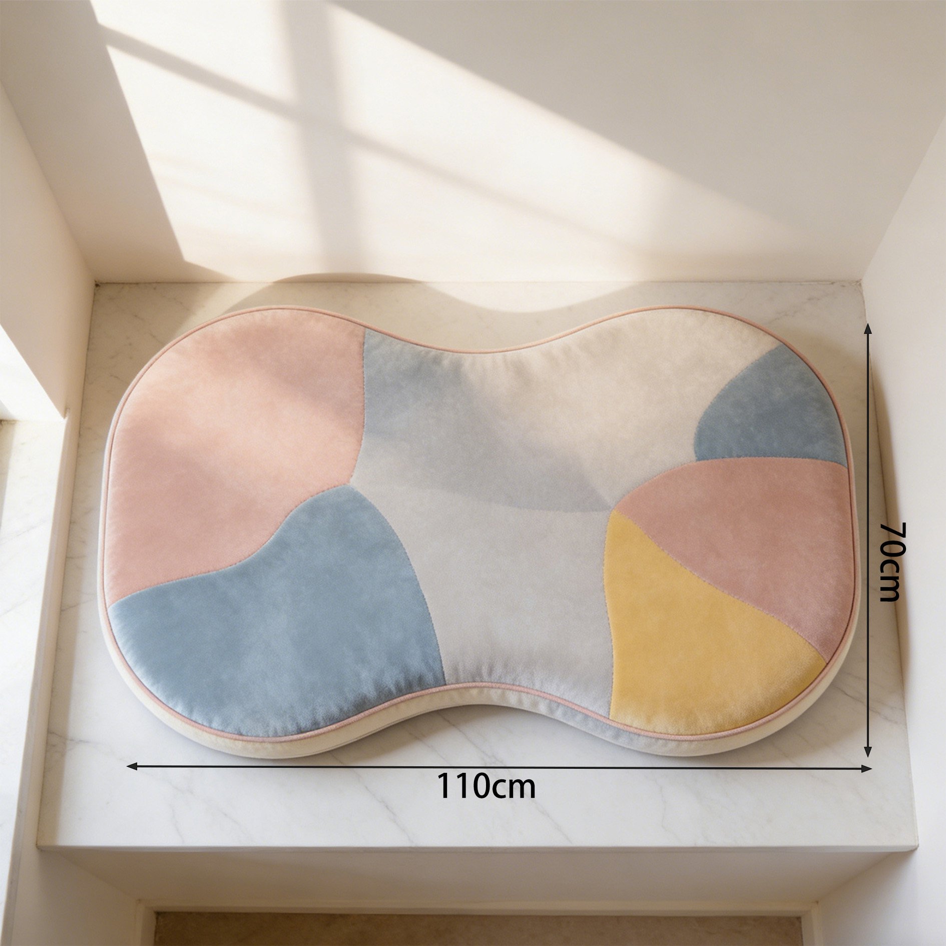 Weather-resistant cushion for balcony furniture