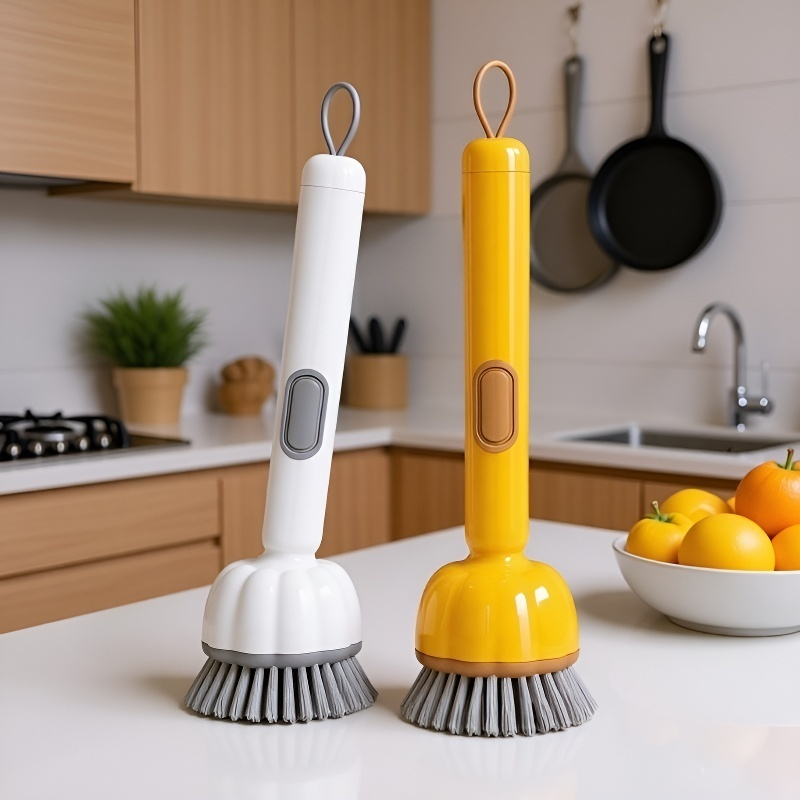 แปรงทำความสะอาดด้ามยาวสำหรับใช้ในครัวโดยเฉพาะ