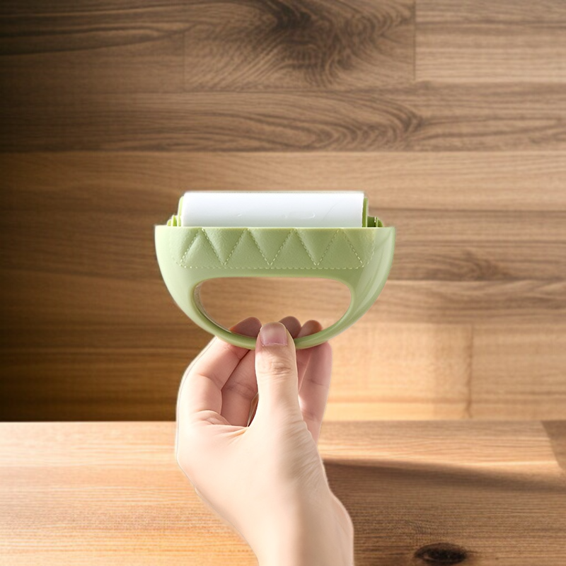 고양이 털 강아지 털 롤러 브러시 점모기 전용 물세탁 재사용 롤러 브러시 점모기 가방 애견 털볼 클리너