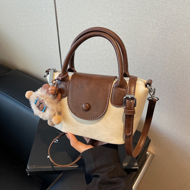 女性用斜め掛け多用途ファッション手提げ小型バケットバッグ