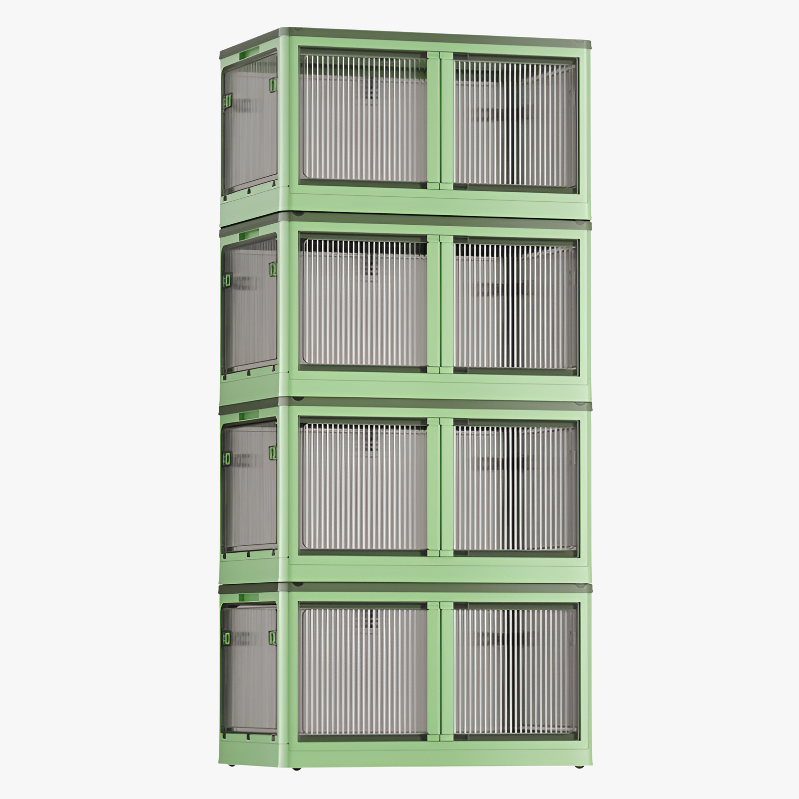 Movable Large Capacity Foldable Fabric Storage Box