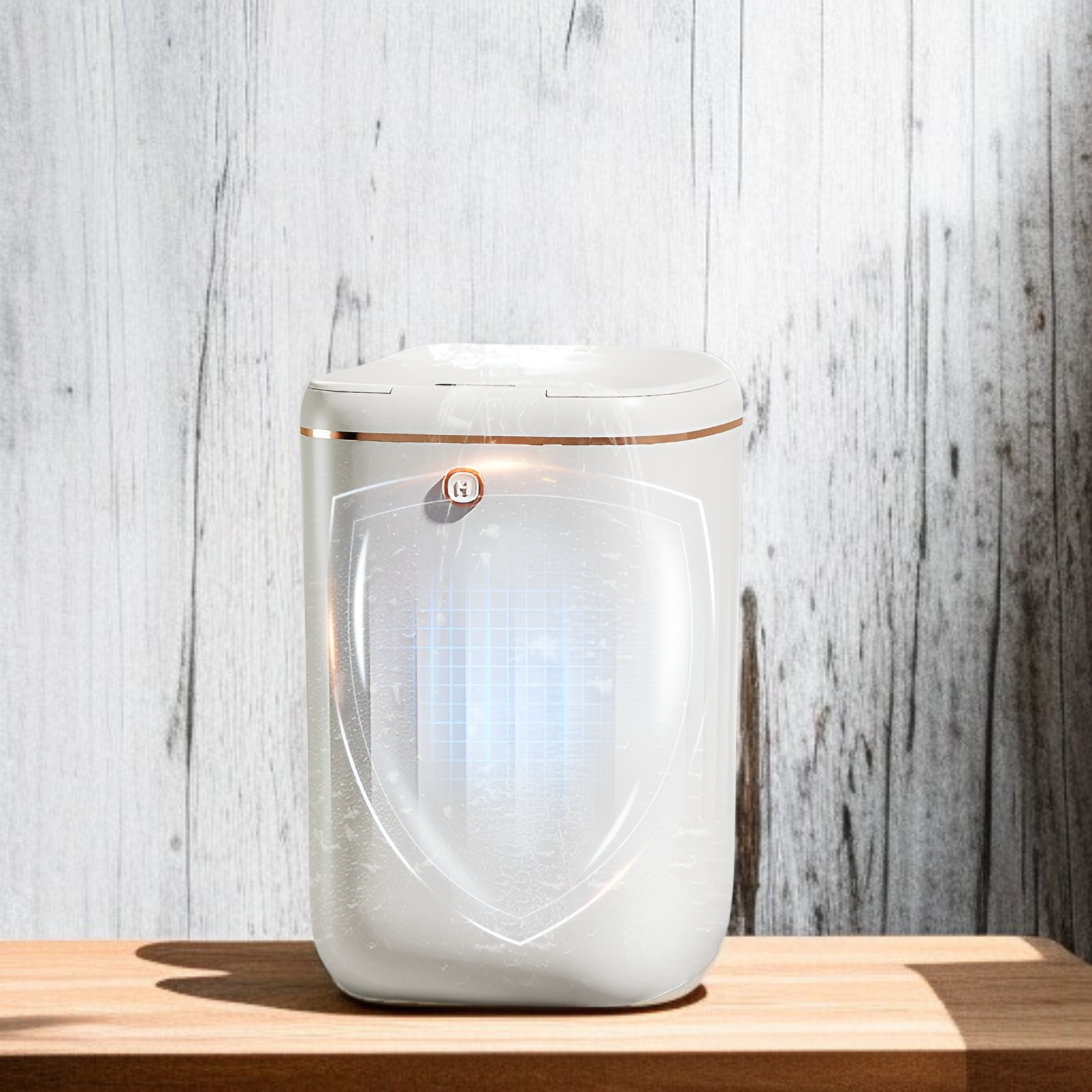 Hochwertiger, leichter Smart-Home-Sensor-Mülleimer, wasserdicht, automatische große Kapazität